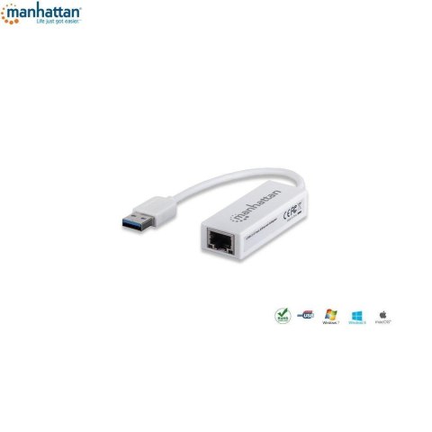 Manhattan Karta sieciowa Manhattan USB 2.0 na RJ45 10/100