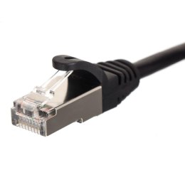 NETRACK Patchcord RJ45, Netrack osłonka zalewana, kat. 5e FTP/STP, 5m czarny