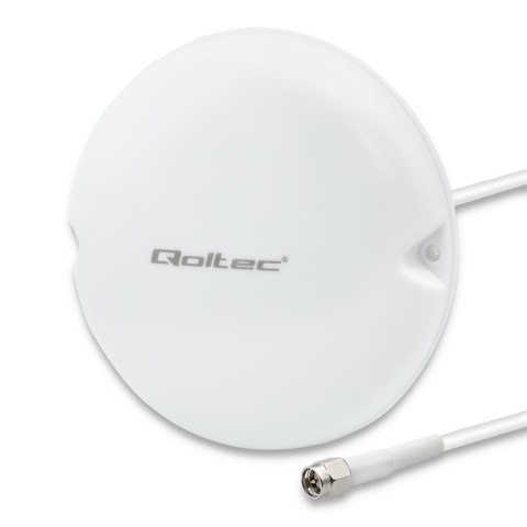 Qoltec Antena 5G LTE Qoltec sufitowa | 5dBi | 50W | Wewnętrzna