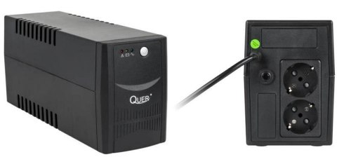 Quer Zasilacz awaryjny UPS Quer Micropower 600 (offline, 600VA / 360W / 2xSCHUKO)