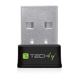 Techly Karta sieciowa Techly bezprzewodowa USB AC600 dwupasmowa