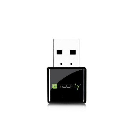 Techly Karta sieciowa Techly bezprzewodowa USB Wi-Fi 300N 2.4GHz Mini