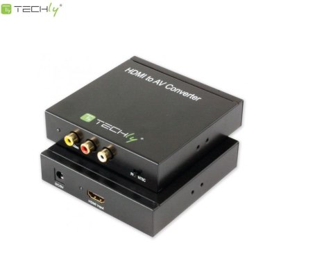 Techly Konwerter/Adapter Techly HDMI/RCA Composite Video+Audio L/R