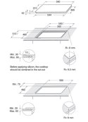 Whirlpool Płyta gazowa szklana AKT616NB