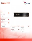 Adata Dysk SSD Legend 900 1TB PCIe 4x4 7/4.7 GB/s M2