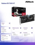 ASRock Karta graficzna Radeon RX 7600 XT CHALLENGER 16G OC GDDR6 128bit