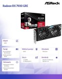 ASRock Karta graficzna Radeon RX 7900 GRE CHALLENGER 16GB OC GDDR6 256bit