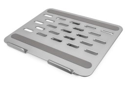 Digitus Podstawka przenośna DIGITUS do notebook/tablet regulowana ze stacją dokującą 6-portów USB Typ C RJ45 HDMI aluminium