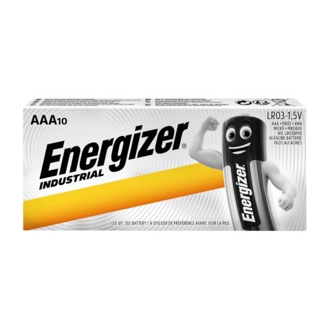 Energizer Bateria alkaliczna Energizer Industrial LR03 AAA x10 szt.