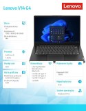 Lenovo Laptop V14 G4 83A0005WPB W11Pro i5-13420H/8GB/512GB/INT/14.0 FHD/Business Black/3YRS OS