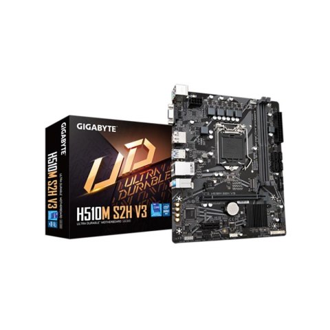 Gigabyte Płyta Gigabyte H510M S2H V3 (rev. 1.0) /H470/DDR4/SATA3/M.2/USB3.0/PCIe3.0/s.1200/mATX