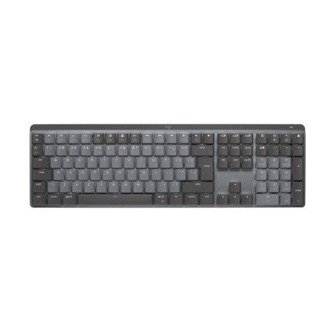 LOGITECH Klawiatura bezprzewodowa Logitech MX MECHANICAL z klikiem grafitowa