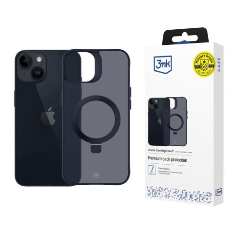 3mk Protection Etui na telefon 3mk Smoke Case Mag&Stand do Apple iPhone 13/14