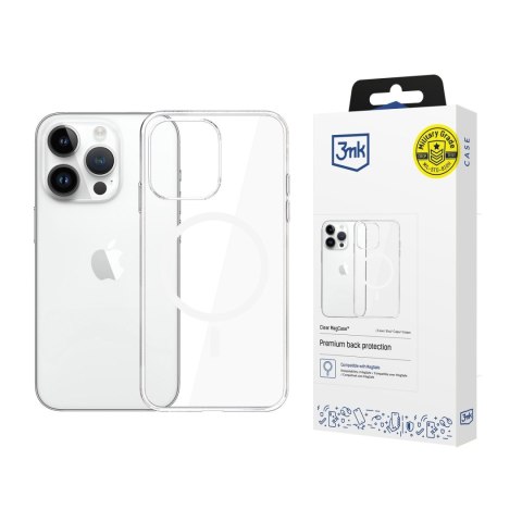 3mk Protection Etui na telefon 3mk do Apple iPhone 13 Pro Max z Mag Safe - przezroczyste Clear MagCase