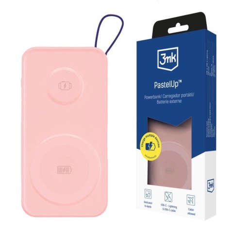 3mk Protection Powerbank 3mk PastelUp 10,000mAh 22.5W USB 1A1C - Pink