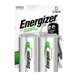 Energizer Akumulatorki Energizer R20 D Ni-MH 2500mAh - 2 sztuki