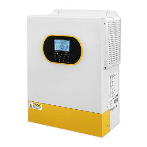 Qoltec Inwerter solarny Qoltec hybrydowy Off-Grid 3.5kVA | 3.5kW | 100A | MPPT | LCD | BMS | Sinus