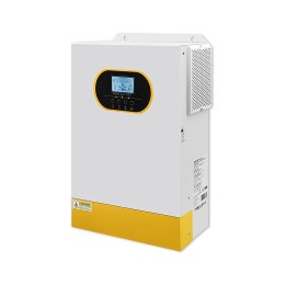 Qoltec Inwerter solarny Qoltec hybrydowy Off-Grid 6.2kVA | 6.2kW | 120A | MPPT | LCD | BMS | Sinus