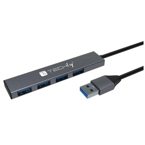 Techly Hub USB Techly 4-portowy USB3.2 Gen1