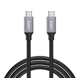 Aukey Kabel USB-C Aukey CB-CD6 BK C/C, QC 4.0, m/m, 2m