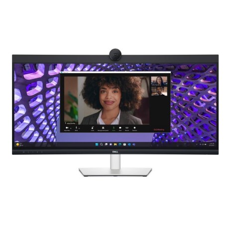 DELL Monitor Dell 34,14" P3424WEB (210-BFOB) IPS WQHD 60Hz HDMI DP 6xUSB RJ45 KVM kamerka głośniki