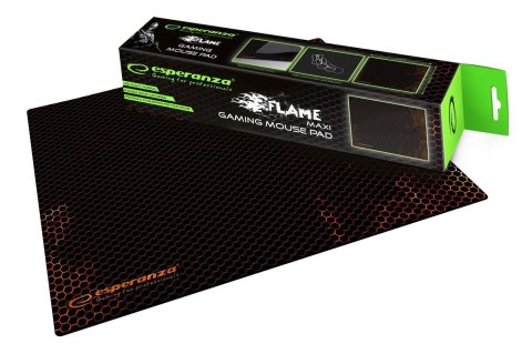 ESPERANZA Podkładka pod mysz Esperanza EGP103R Gaming Flame maxi