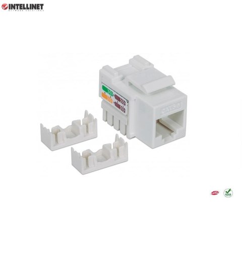 Intellinet Moduł Keystone Intellinet RJ45 UTP Cat.5e, biały