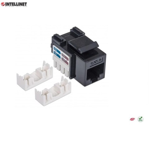 Intellinet Moduł Keystone Intellinet RJ45 UTP Cat.6, czarny