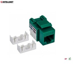 Intellinet Moduł Keystone Intellinet RJ45 UTP Cat.6, zielony