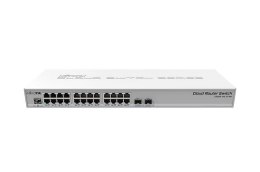 MIKRO TIK Switch zarządzalny MikroTik CRS326-24G-2S+RM 24 x10/100/1000 2 x 10000 SFP+