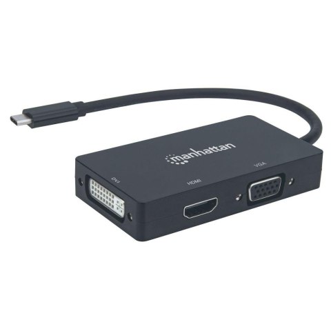 Manhattan Kabel adapter Manhattan USB-C 3.1 na HDMI/DVI/VGA Multiport