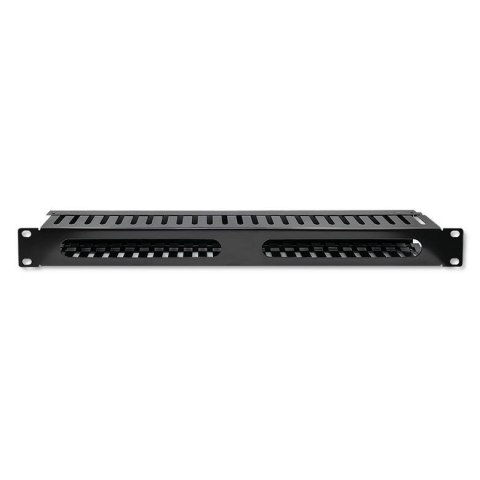 Qoltec Organizer kabli QOLTEC do szaf RACK 19" | 24 porty | 1U