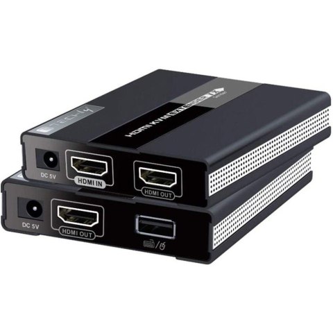 Techly Extender KVM Techly HDMI/USB Cat.6 po skrętce do 60m