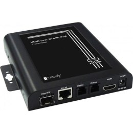 Techly Extender / nadajnik HDMI Techly IDATA EXTIP-VW over IP z funkcją ściany wizyjnej, PoE