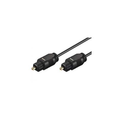 Techly Kabel Optyczny Techly Audio Toslink Cyfrowy SPDIF 1m Czarny