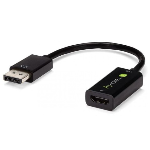 Techly Kabel adapter Techly DisplayPort 1.4 DP / HDMI 8K*30Hz Aktywny