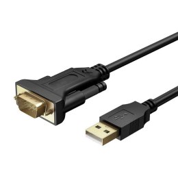 Techly Konwerter/Adapter Techly USB 2.0 na RS232/COM 1,5m czarny