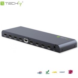 Techly Rozdzielacz / Splitter Techly AV HDMI 2.0 1/8 Ultra HD 4Kx2K 3D