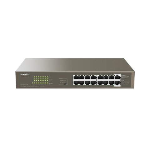 Tenda Switch zarządzalny Tenda TEG1116P-16-150W 16-port 1GbE PoE 150W