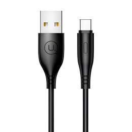 USAMS Kabel USB Usams U18 USB-C 1m Fast Charge czarny