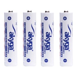 AKYGA Bateria alkaliczna Akyga AKY2057 AAA LR03 Zn-MnO2, 1.5V/1300mAh 4szt/folia