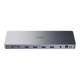 CUDY Stacja dokująca Cudy CS700 2xHDMI 2xDP 4xUSB-A 2xUSB-C RJ-45 audio