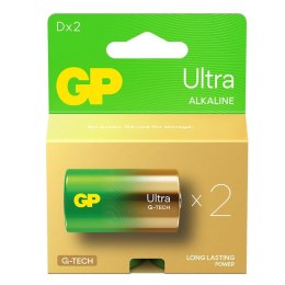 GP Recyko Bateria alkaliczna D/LR20 GP ReCyko Ultra alkaline G-TECH - 2 sztuki