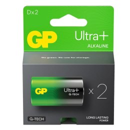 GP Recyko Bateria alkaliczna D/LR20 GP ReCyko Ultra+ alkaline G-TECH - 2 sztuki