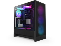 NZXT Obudowa NZXT H5 Flow RGB (2024) Midi Tower z oknem Czarna