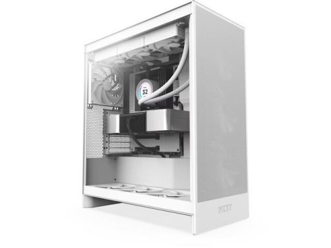 NZXT Obudowa NZXT H7 Flow (2024) Midi Tower z oknem Biała