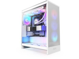 NZXT Obudowa NZXT H7 Flow RGB (2024) Midi Tower z oknem Biała