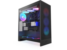 NZXT Obudowa NZXT H7 Flow RGB (2024) Midi Tower z oknem Czarna