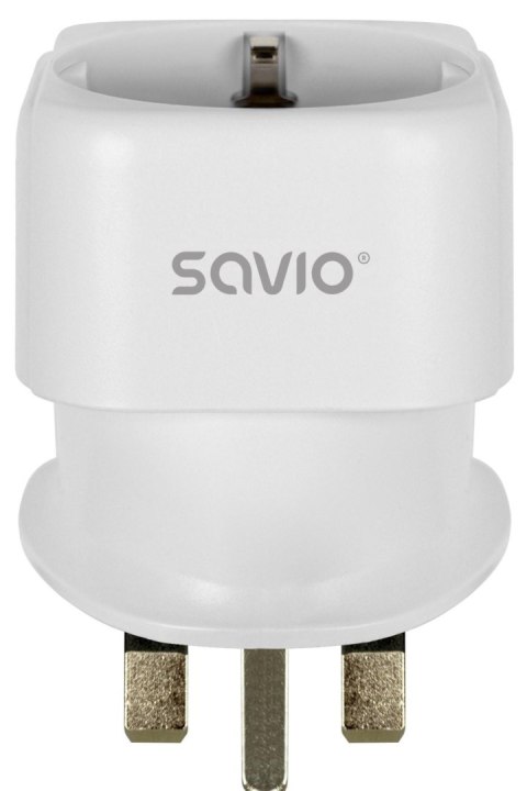 SAVIO Adapter podróżny Savio AP-04 gniazdo EU-wtyk UK