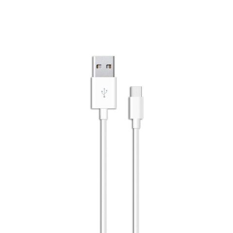 SAVIO Kabel USB 2.0 Savio CL-125 USB A (M) - USB typ C (M) 2,1A, 1m, biały